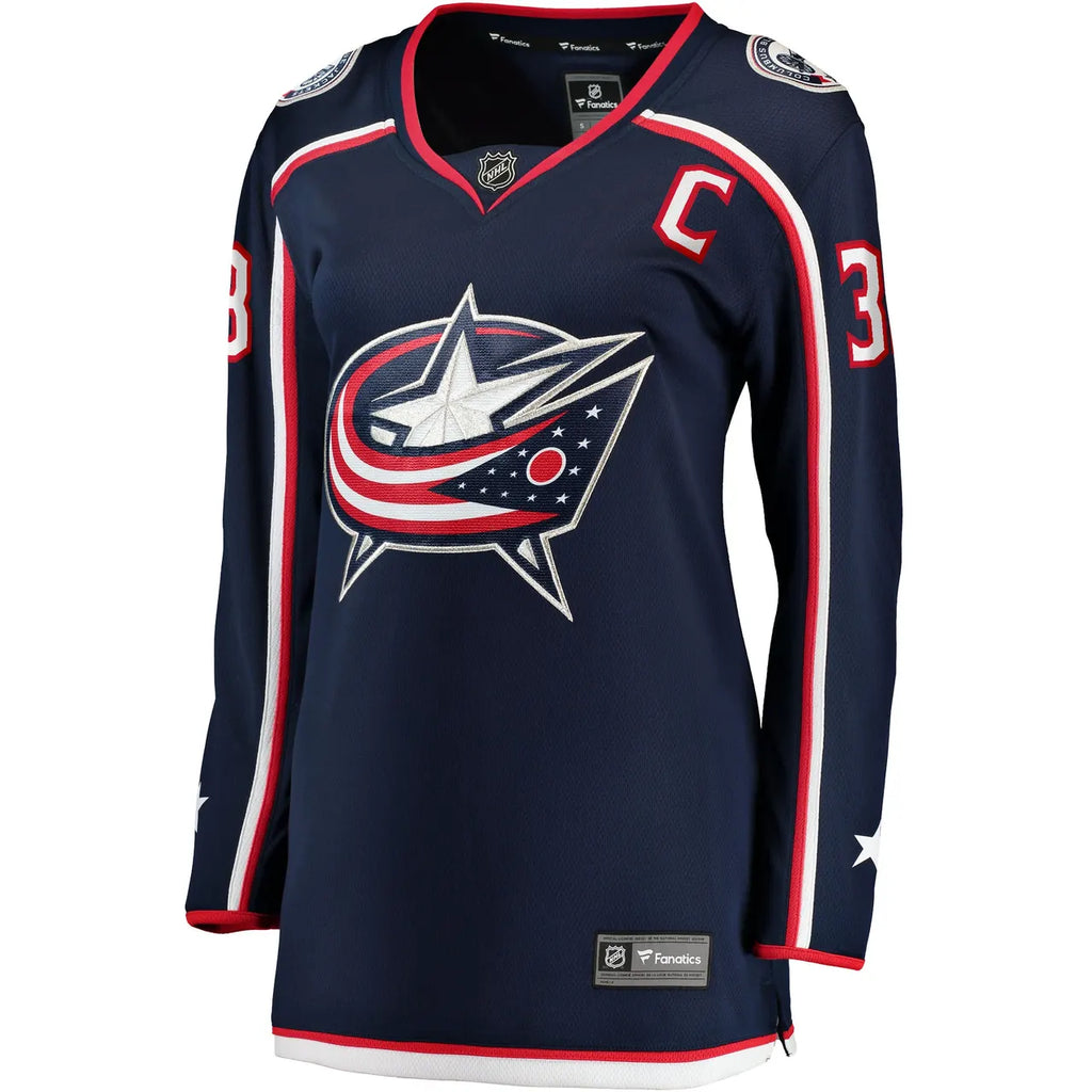 Jenner Blue Jackets Jersey - Hình 3
