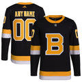 custom Adidas Bruins Black Jersey