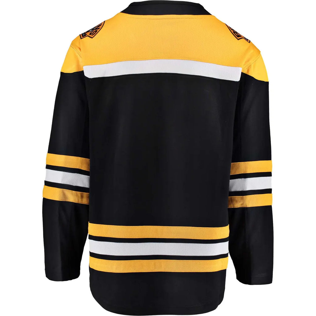 gold Fanatics Bruins Black Jersey - Hình 4