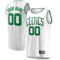 Celtics White Personalized Jersey