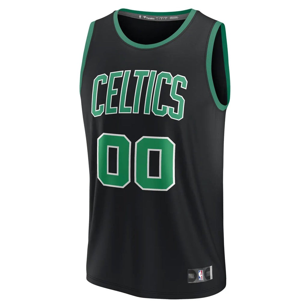 personalized Fanatics Celtics Black Custom Jersey - Hình 3
