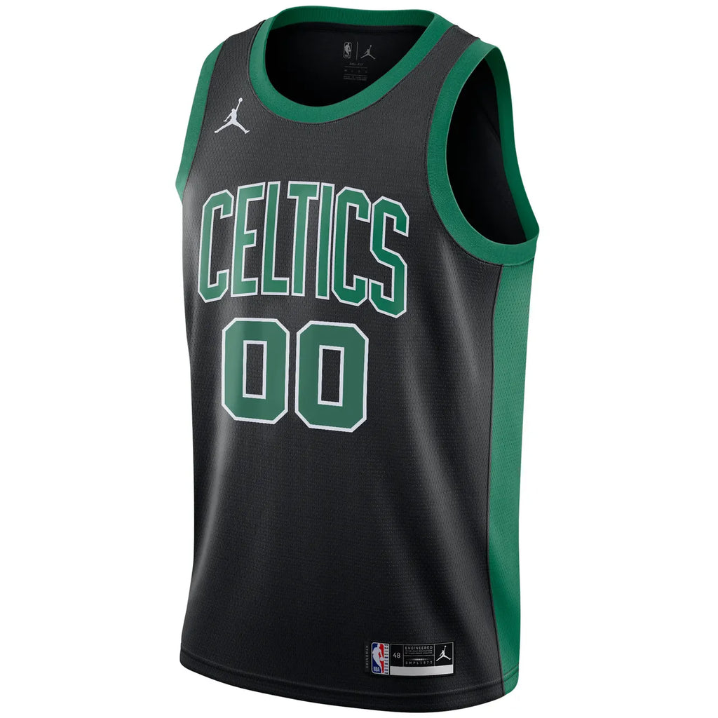personalized Jordan Celtics Black Custom Jersey - Hình 3