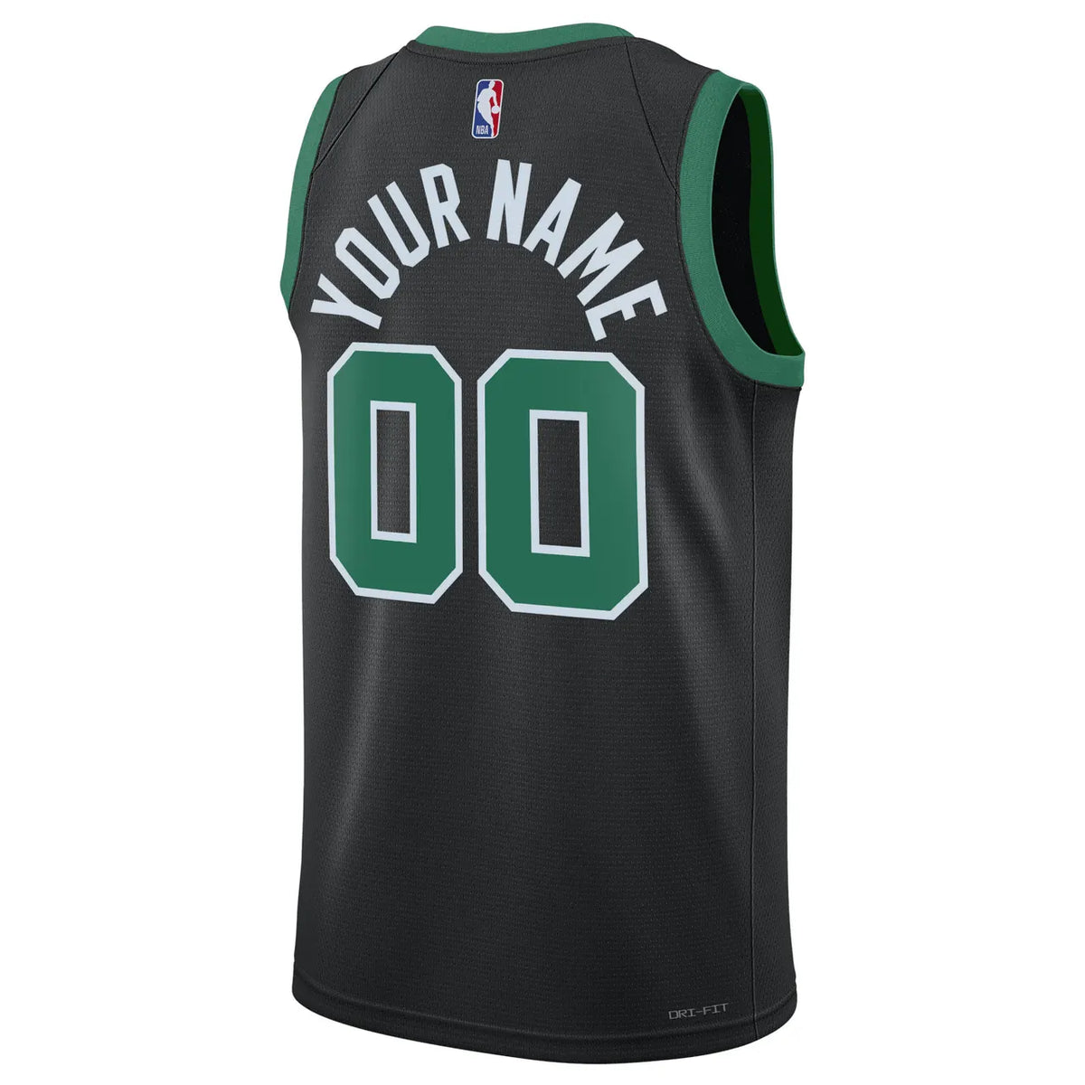 custom Jordan Celtics Black Statement Jersey - Hình 3