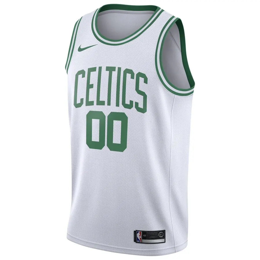 nike personalized Celtics White Custom Jersey - Hình 2