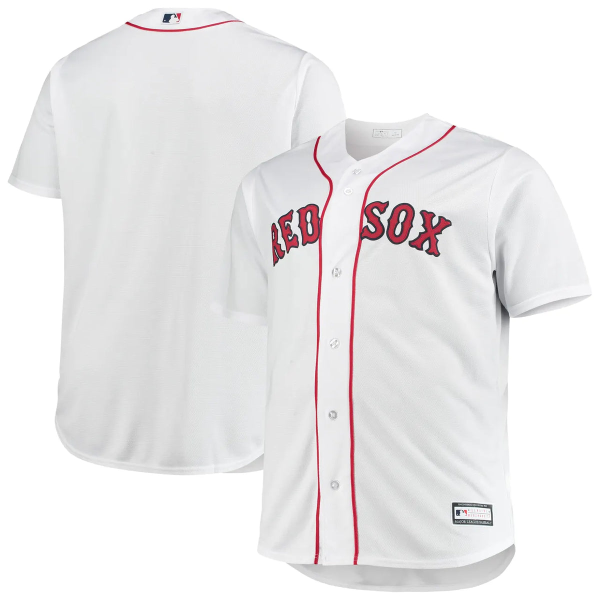 Red Sox White Trim Jersey