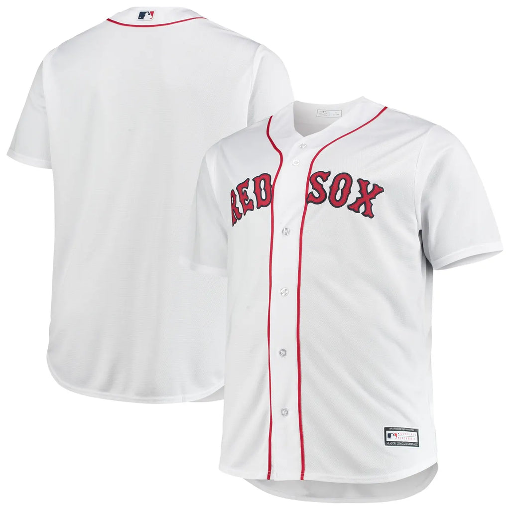 Red Sox White Trim Jersey - Hình 2