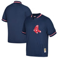 mitchell ness Red Sox Navy Jersey
