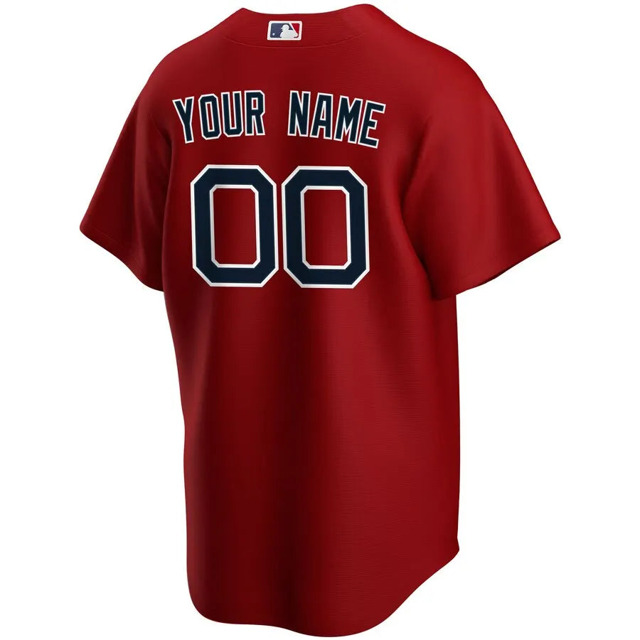 nike Red Sox Custom Jersey - Hình 3