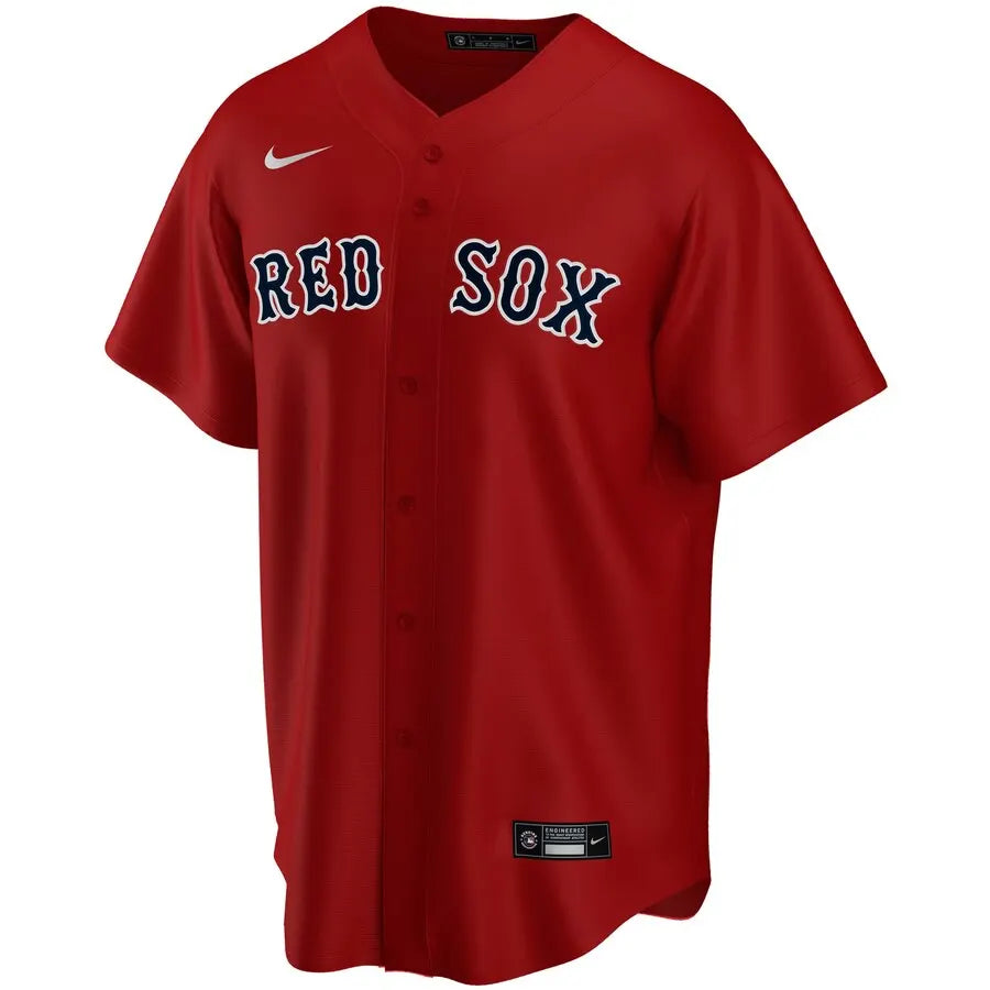 Red Sox Red Home Jersey - Hình 2