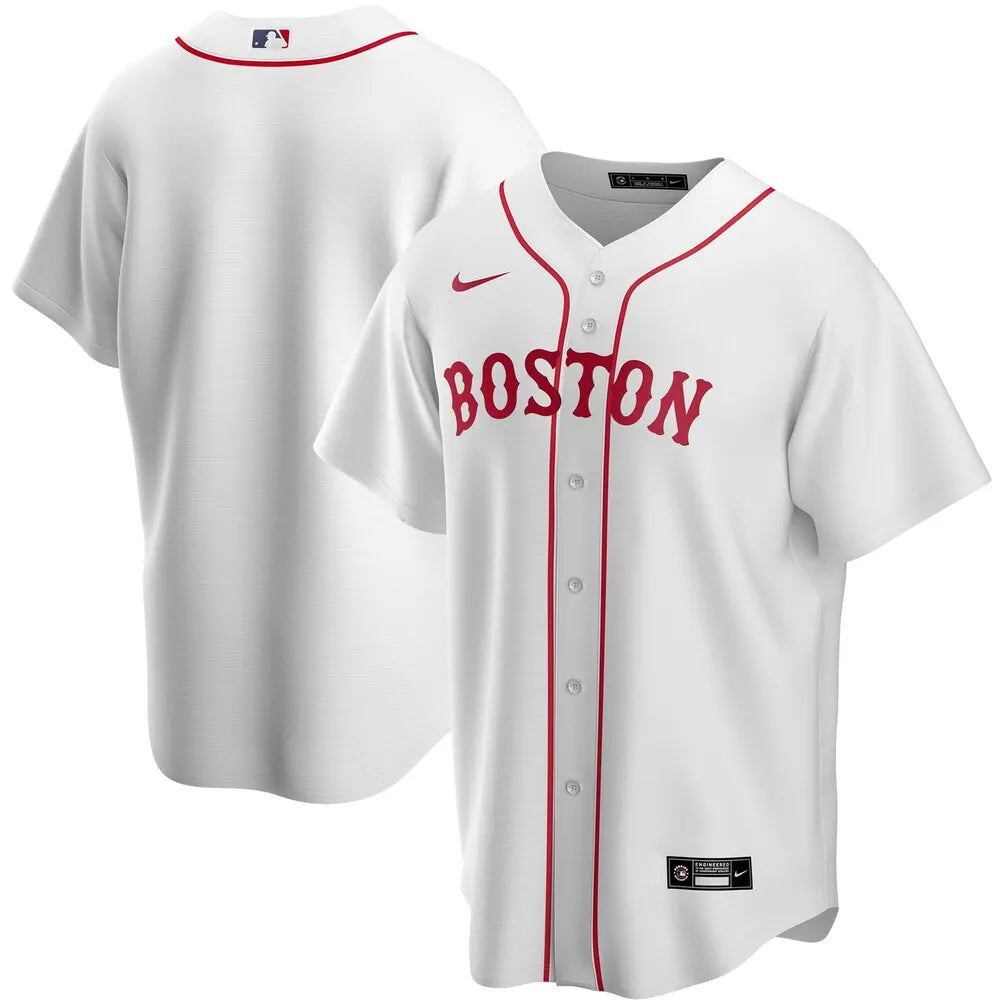 nike boston Red Sox White Jersey