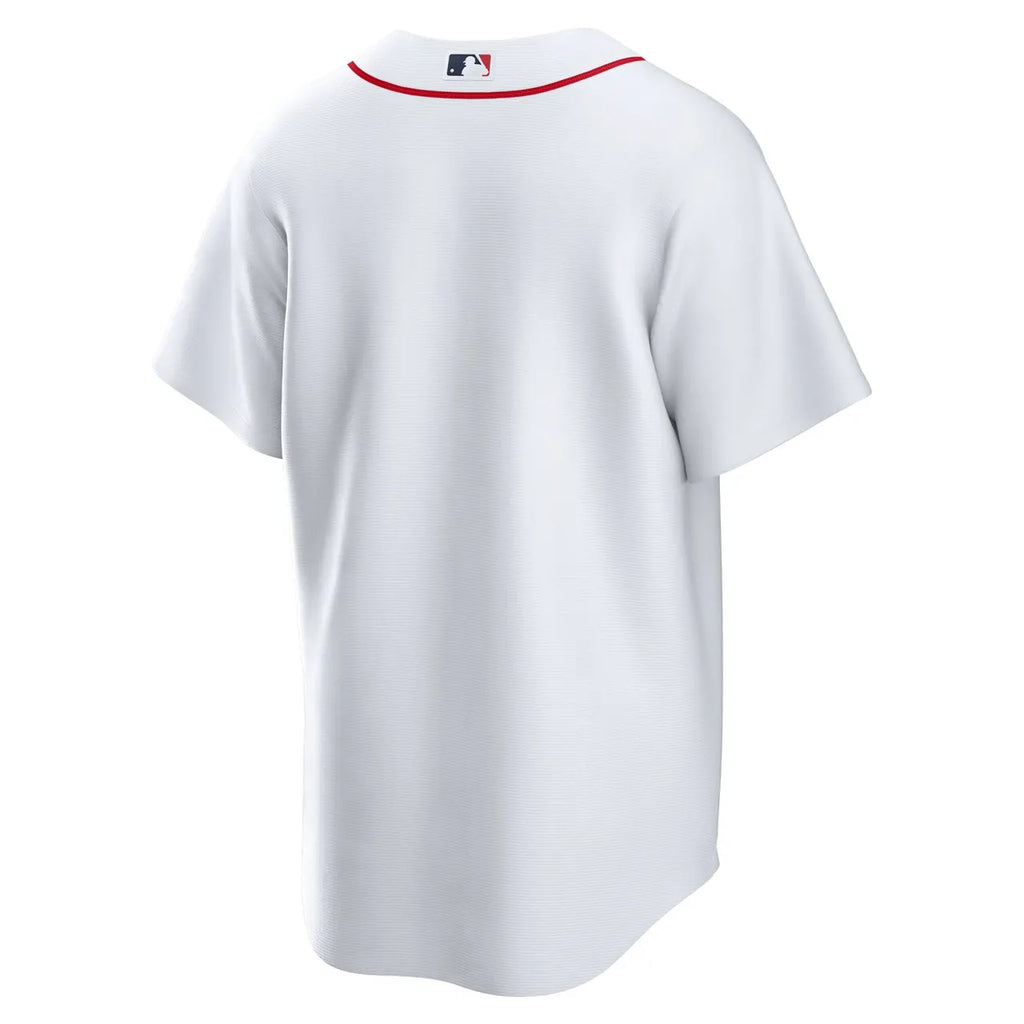 nike Red Sox White Replica Jersey - Hình 4