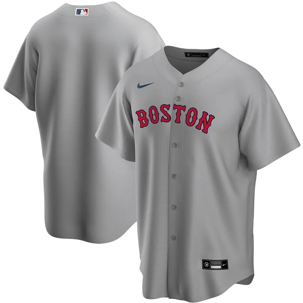 nike Red Sox Gray Alternate Jersey