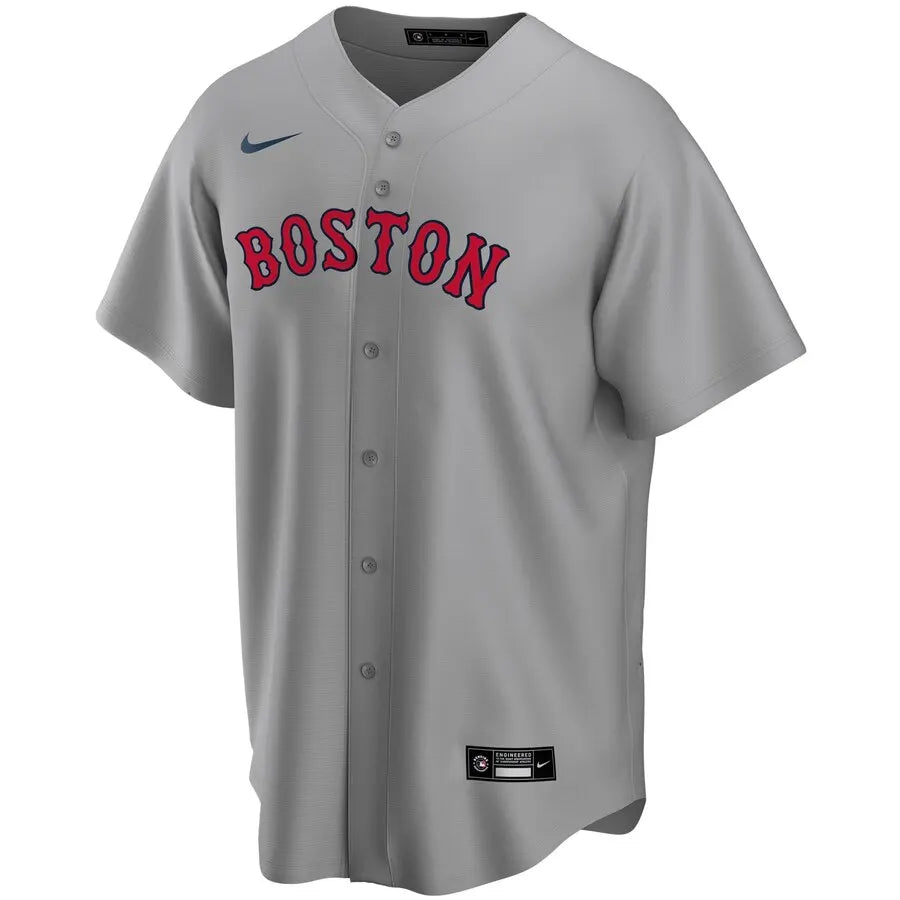 Nike Red Sox Gray Jersey - Hình 2