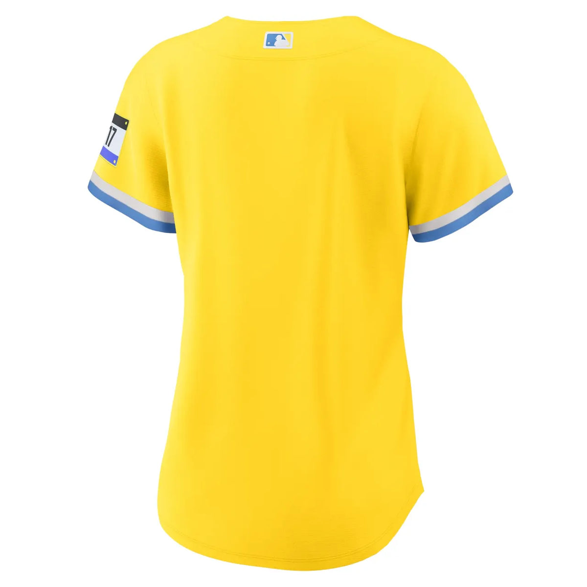 Nike Boston Yellow Jersey 5897 - Hình 4