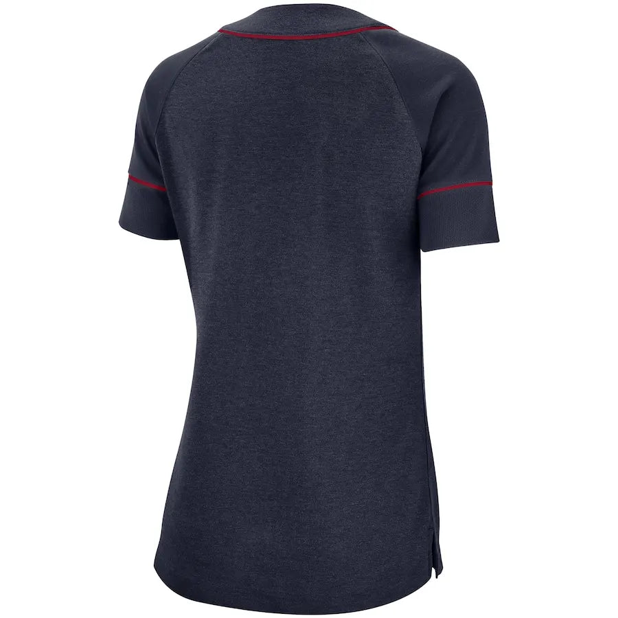 nike Red Sox Navy Jersey - Hình 3