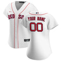 Red Sox Custom White Jersey