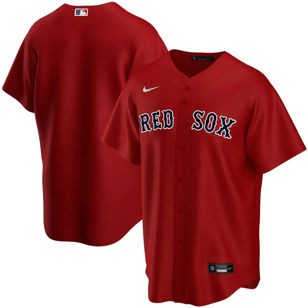 Red Sox Red Authentic Jersey - Hình 2