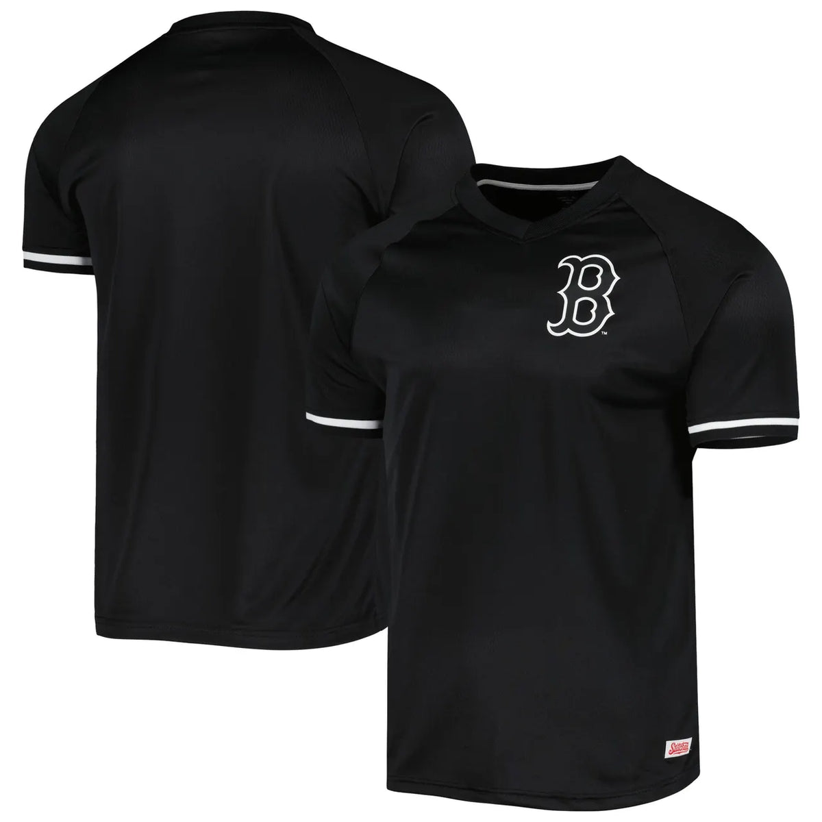 Stitches Black Red Sox Jersey - Hình 2