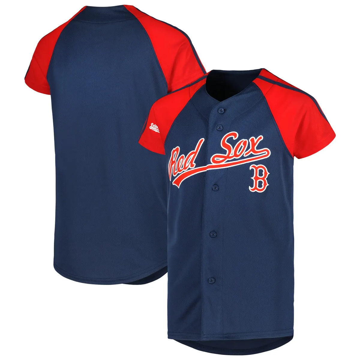 Red Sox Navy Replica Jersey - Hình 2