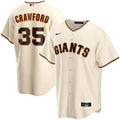 Crawford Giants Cream Jersey