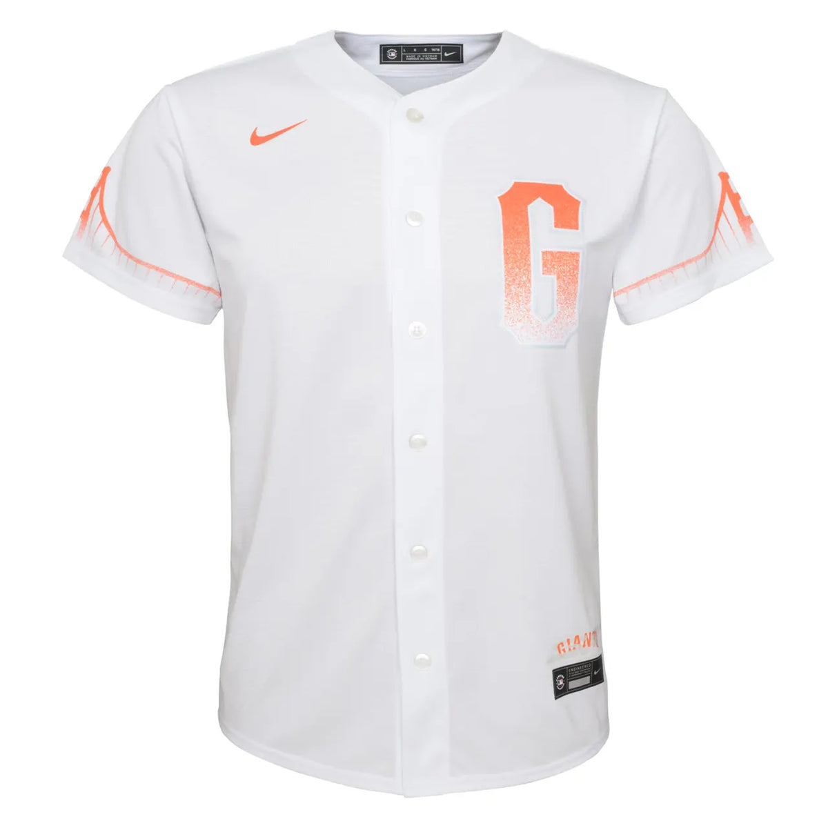 Giants Crawford White Jersey - Hình 3