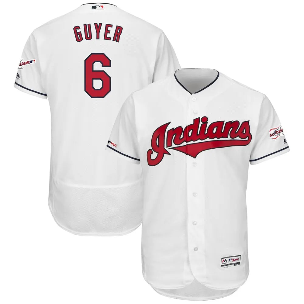 Guyer Indians White Jersey