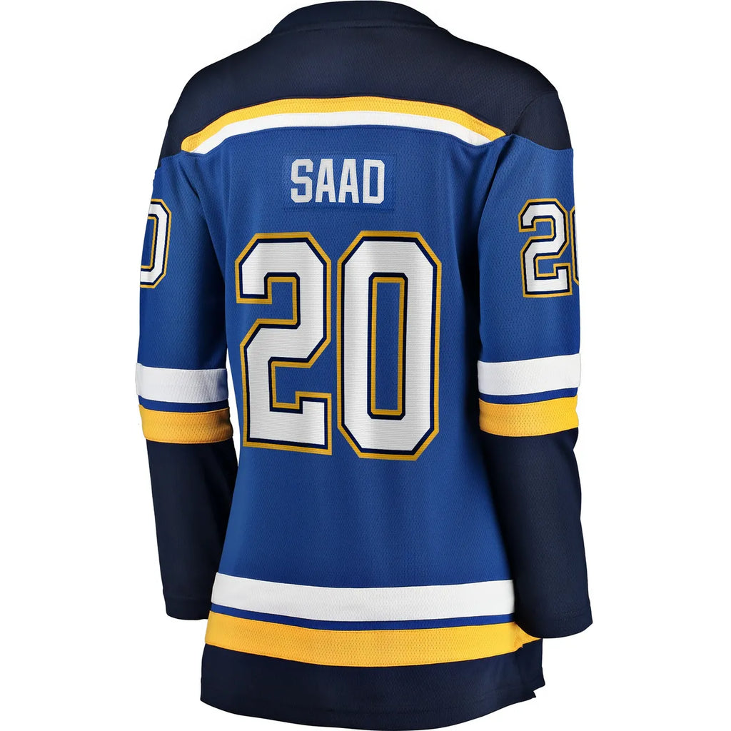 Fanatics Saad Blues Jersey - Hình 3