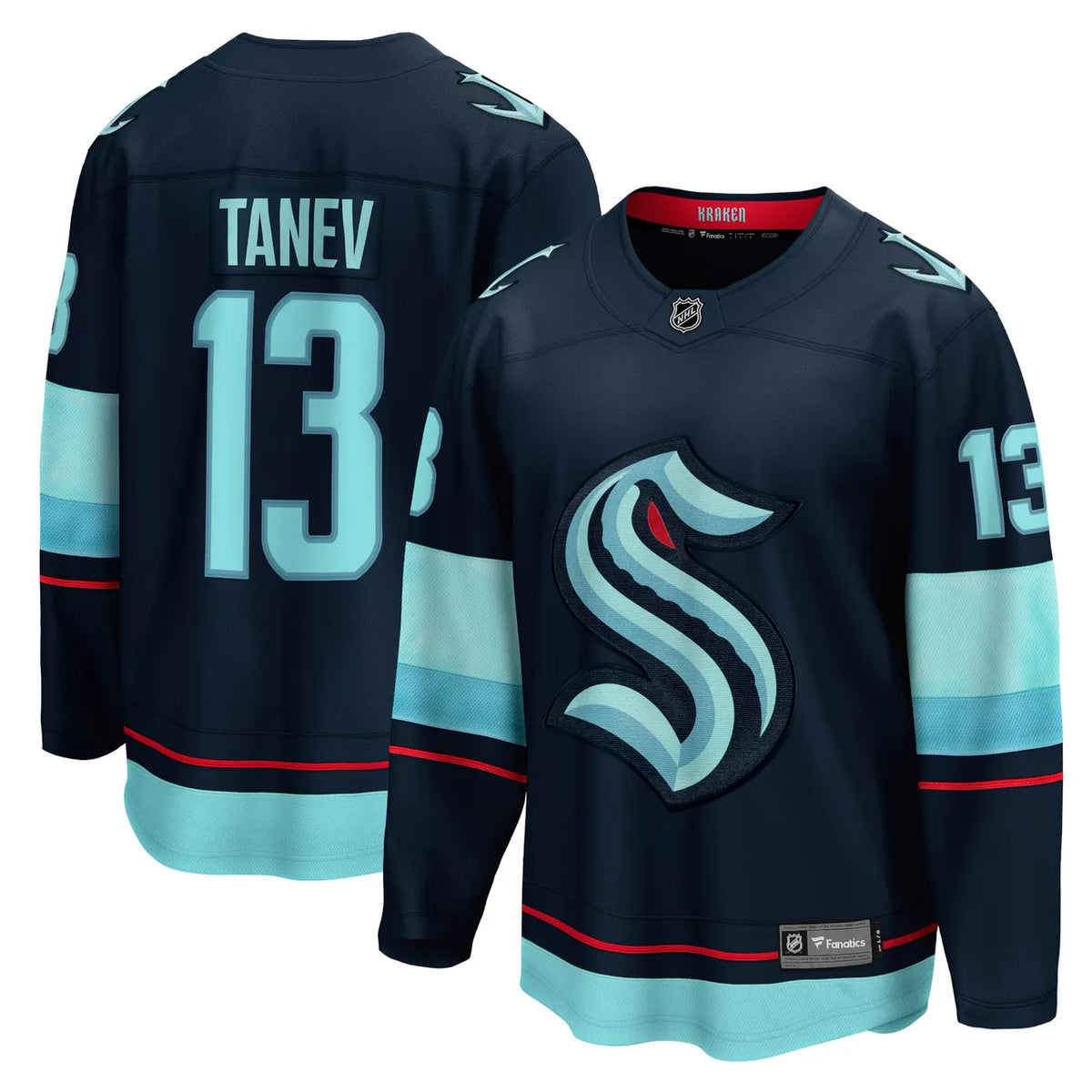 Tanev Kraken Navy Jersey - Hình 2