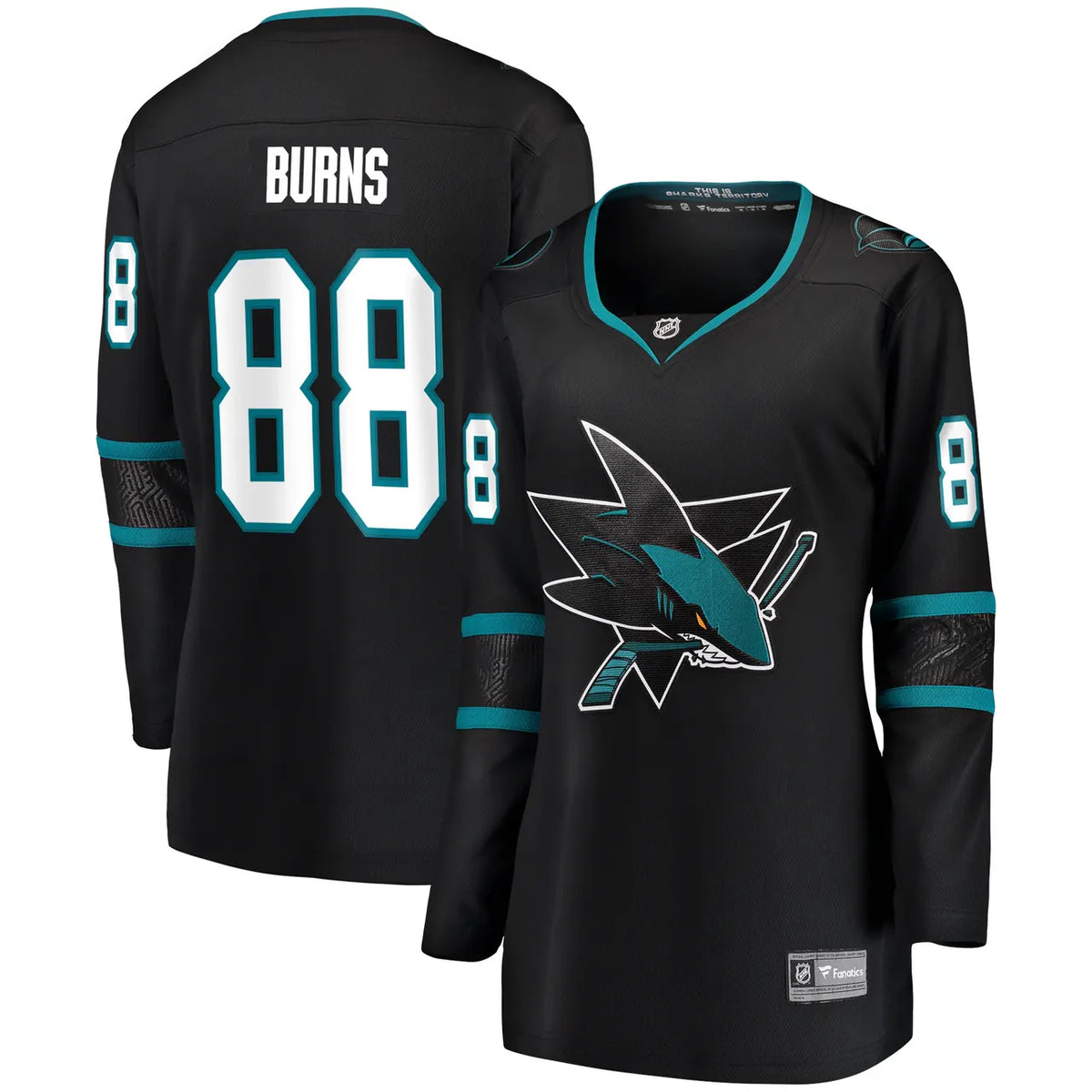 Burns Sharks Black Jersey