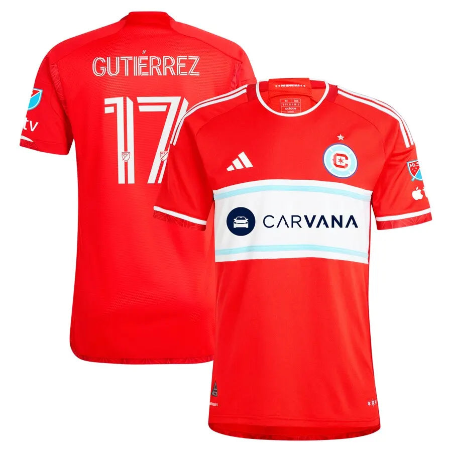 Adidas Gutierrez Chicago Fire Jersey
