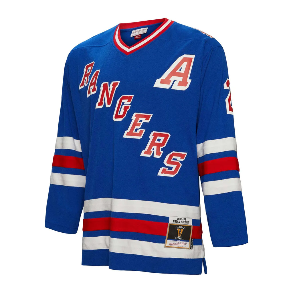 Leetch Rangers Vintage Jersey - Hình 3