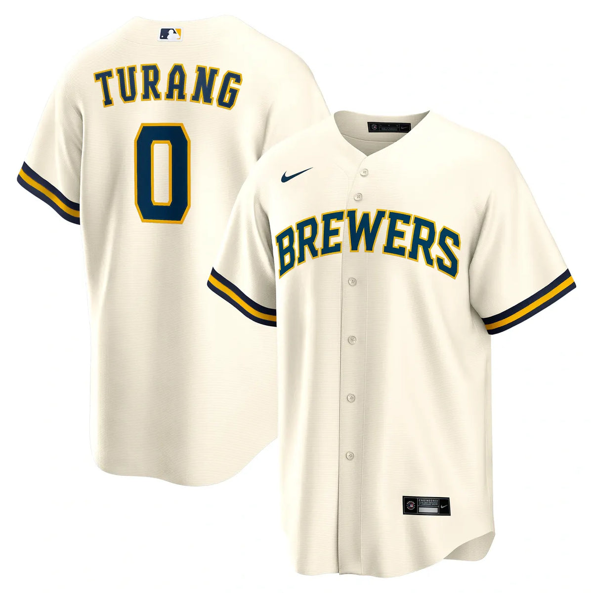 Turang Brewers Cream Jersey
