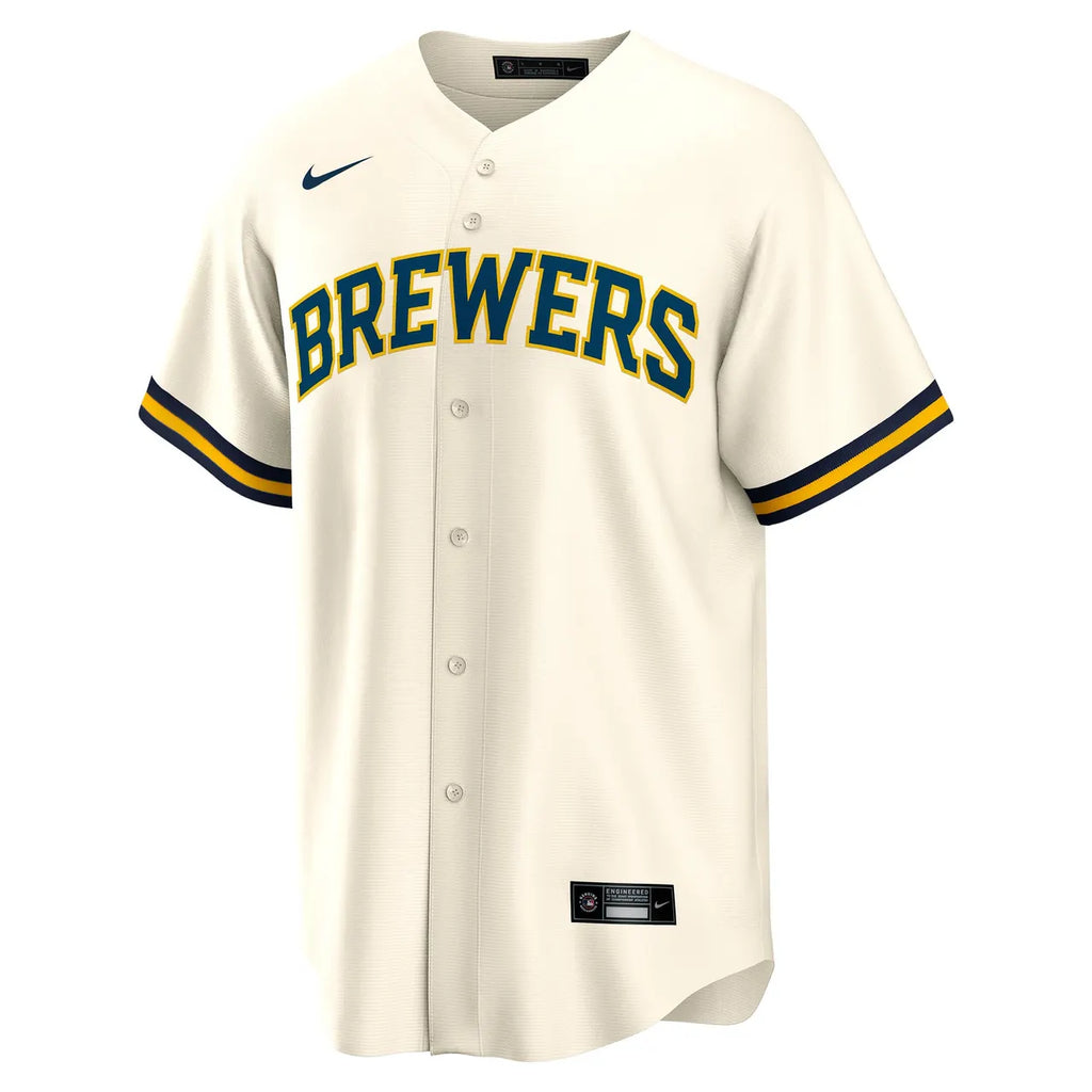 Turang Brewers Cream Jersey - Hình 3