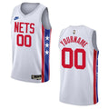personalized Nike Nets White Custom Jersey