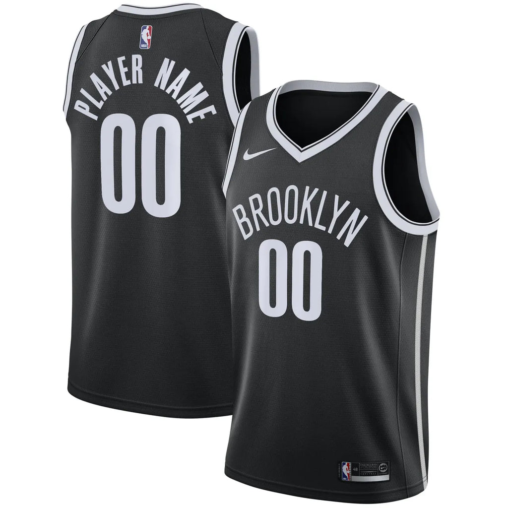 Nike Nets Black Icon Jersey