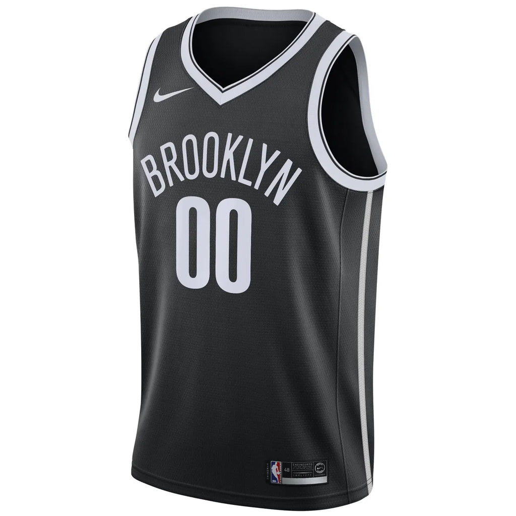 Nike Nets Black Icon Jersey - Hình 3