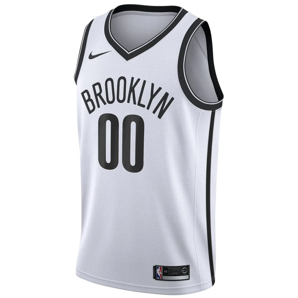 Nike Nets White Replica Jersey - Hình 2