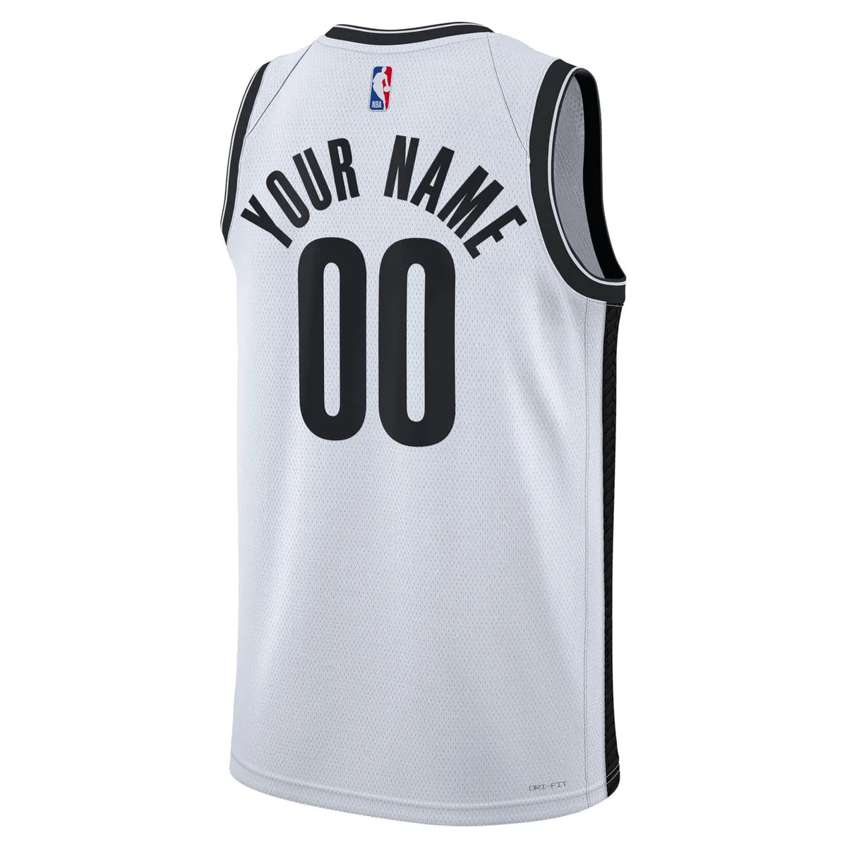 Nike Brooklyn Nets White Jersey - Hình 3