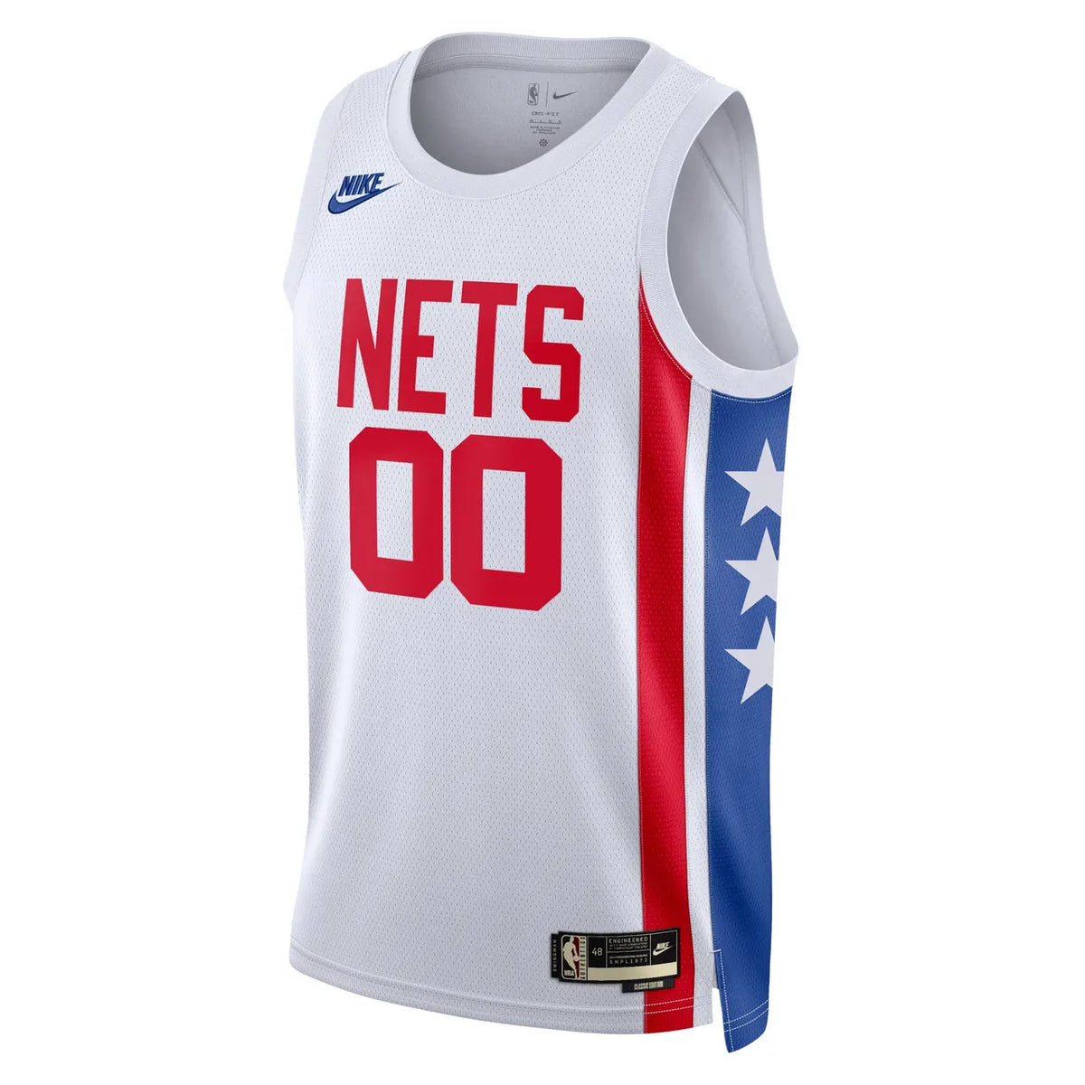 Nets White Custom Jersey nike - Hình 2