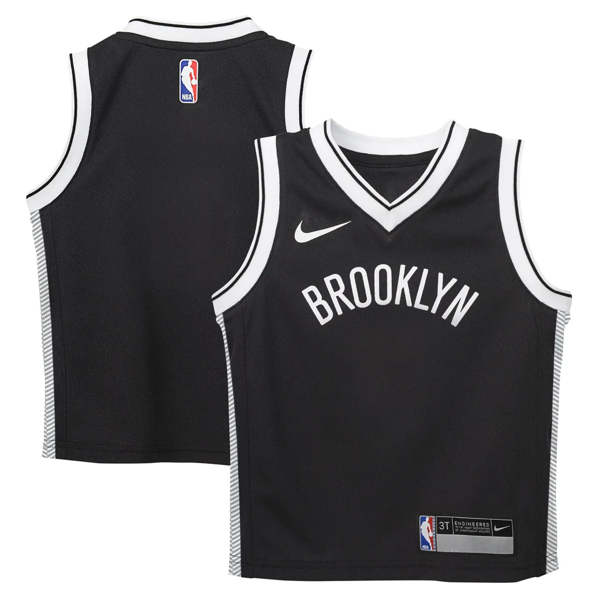 Nike Nets Black Toddler Jersey