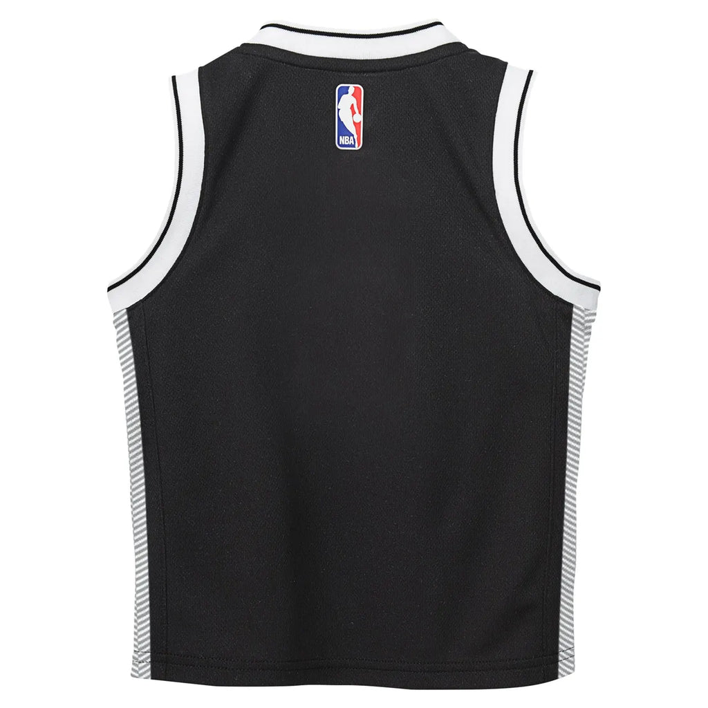 Nike Nets Black Toddler Jersey - Hình 3