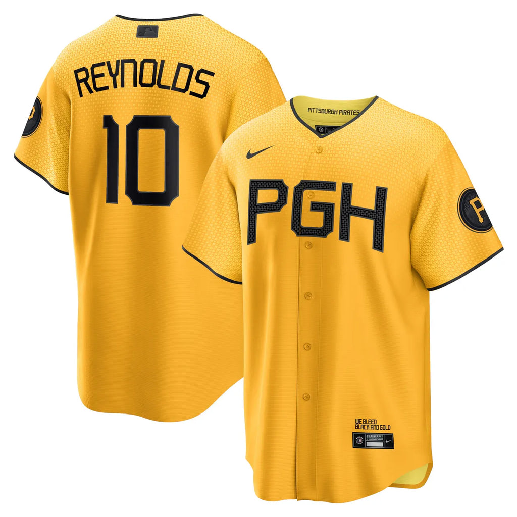 Pirates Reynolds Gold Jersey
