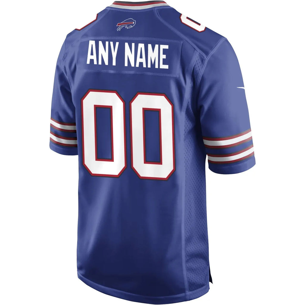 nike nfl Buffalo Bills Royal Blue Custom Jersey - Hình 2