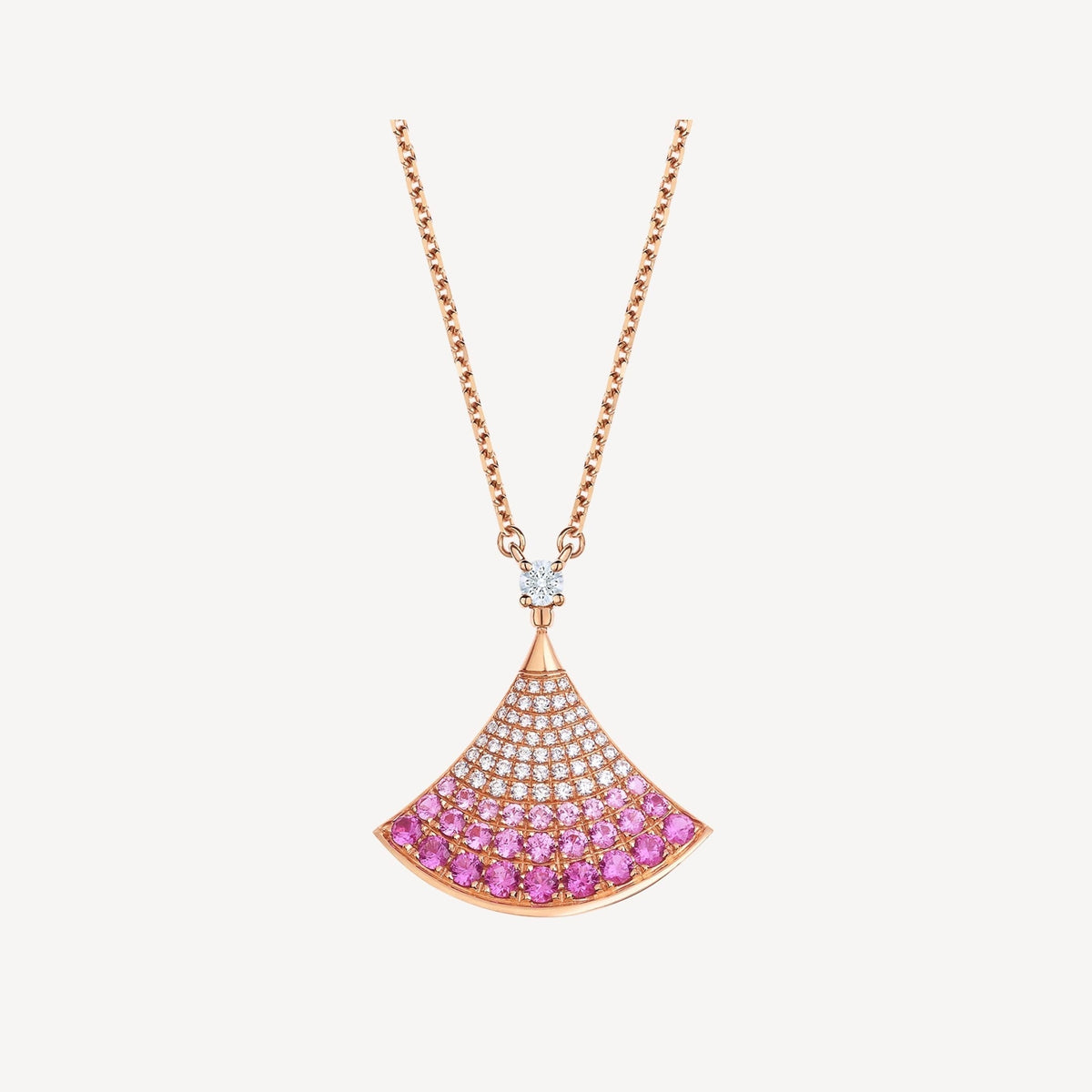 Bvlgari DREAM NECKLACE PINK GOLD PINK DIAMOND
