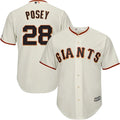 alternate Majestic Giants Posey Cream Jersey