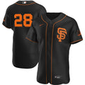 nike replica Giants Black Alternate Jersey