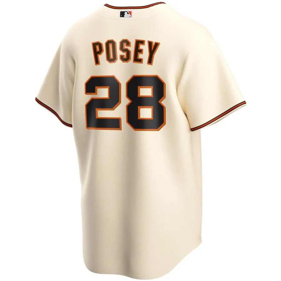 Giants Posey Cream Jersey - Hình 3