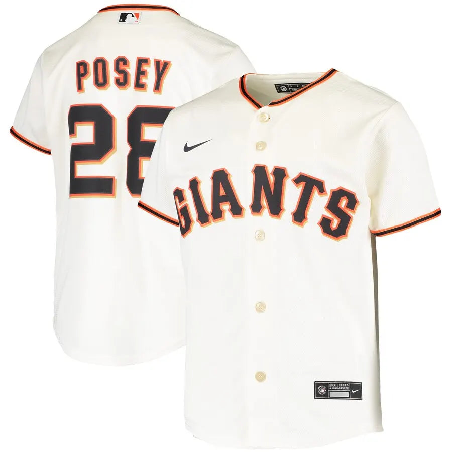 Giants Posey Cream Jersey