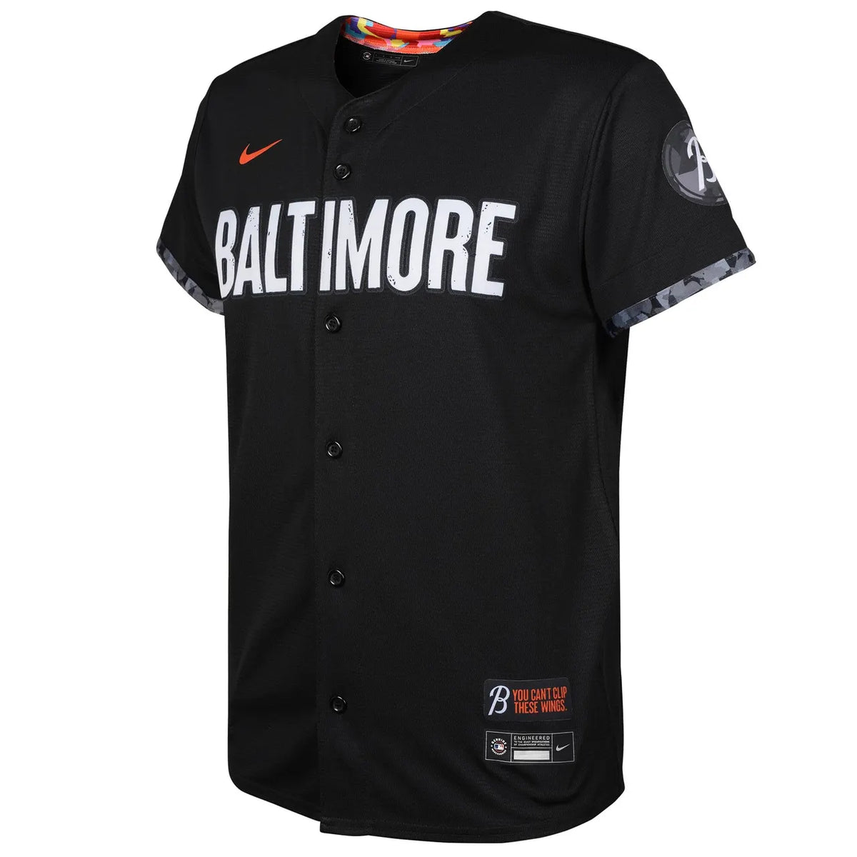 nike Ripken Orioles Black Jersey - Hình 3