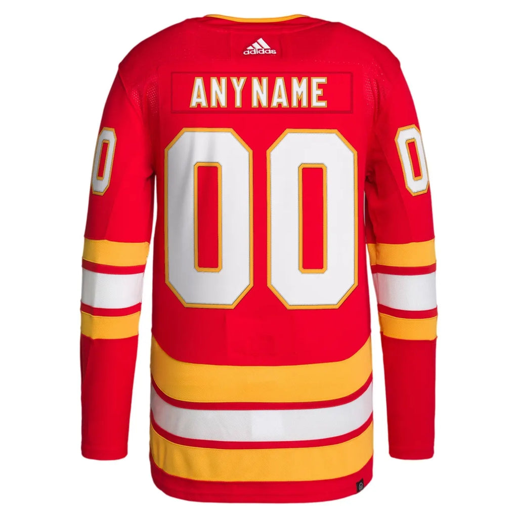 customizable Adidas Flames Red Jersey - Hình 3